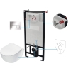 Zestaw WC podtynkowy 6 w 1